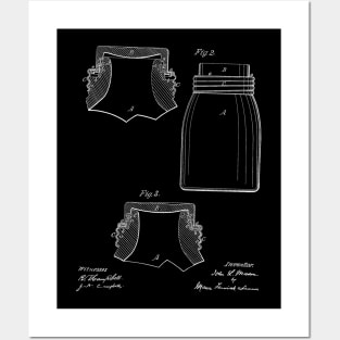 Fruit Jar Vintage Patent Hand Drawing Posters and Art